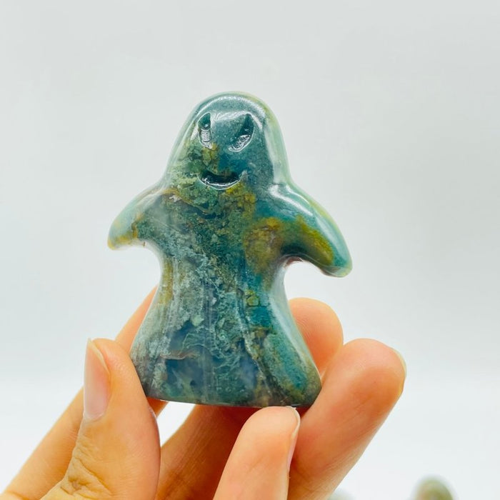 Ocean Jasper Ghost Halloween Carving Wholesale