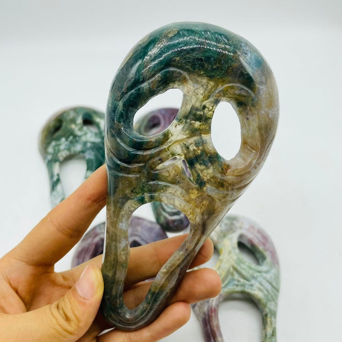 Ocean Jasper Ghost Mask Carving Halloween Wholesale