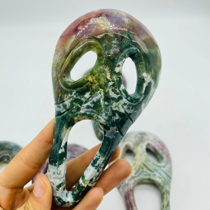 Ocean Jasper Ghost Mask Carving Halloween Wholesale