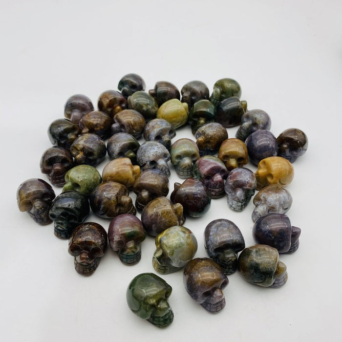 Ocean Jasper Skull Wholesale