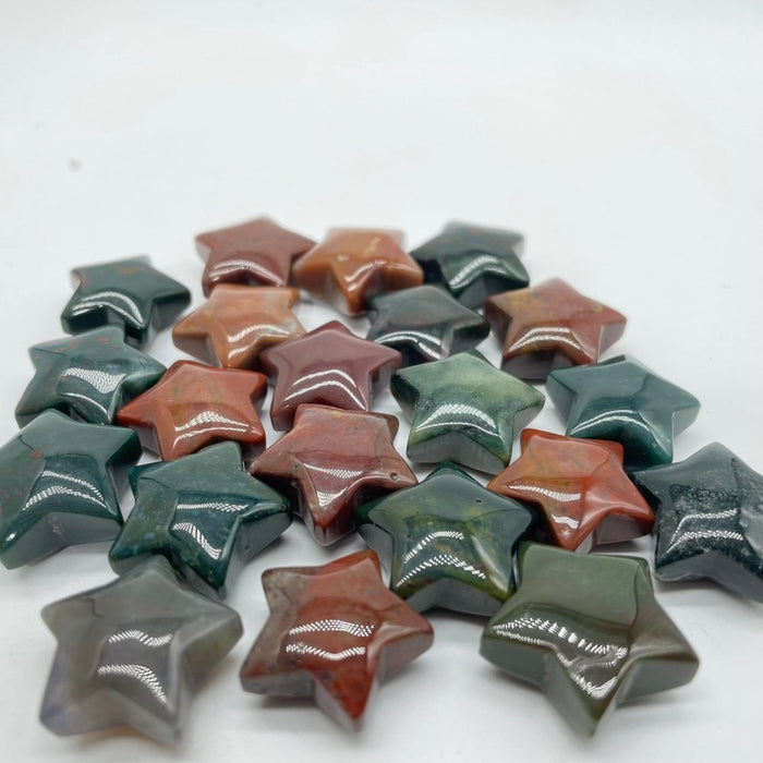 Ocean Jasper Star&Moon Heart Wholesale