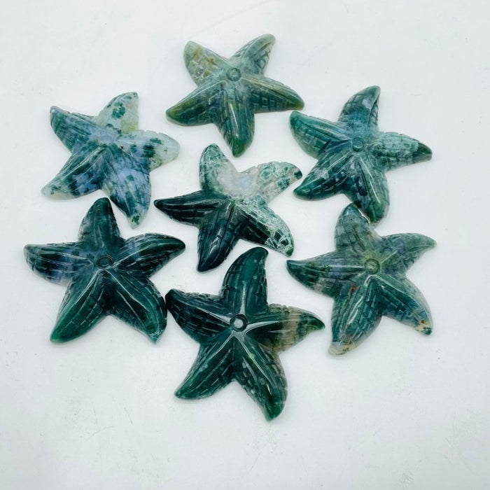 Ocean Jasper Starfish Carving Wholesale