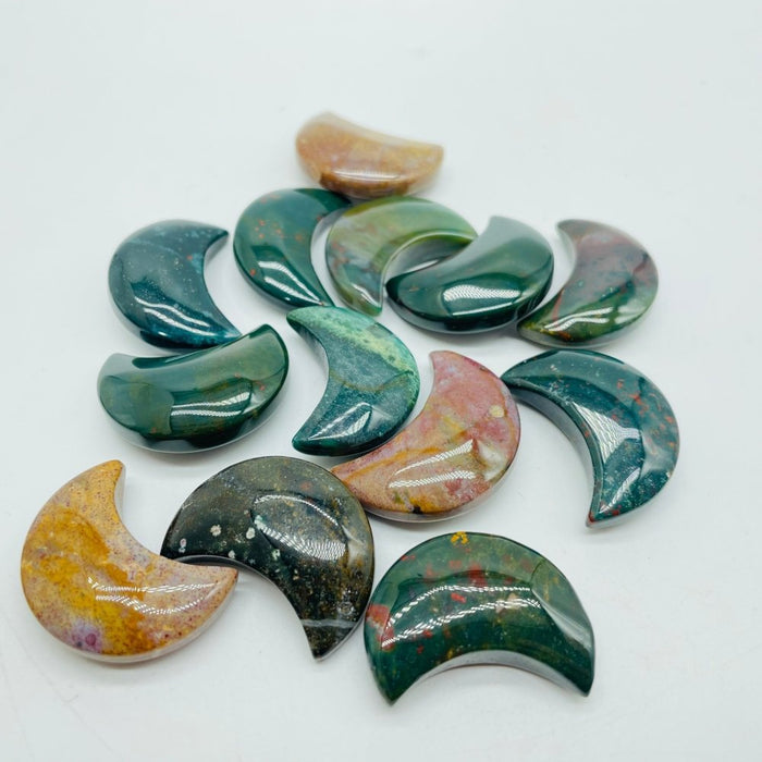 Ocean Jasper Star&Moon Heart Wholesale