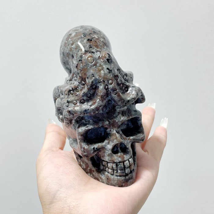 Octopus Skull Carving Wholesale Yooperlite