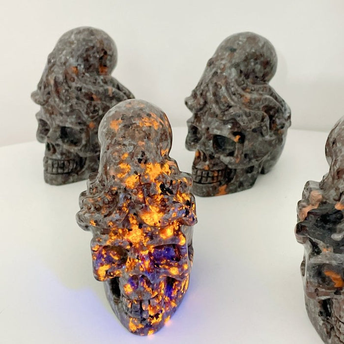 Octopus Skull Carving Wholesale Yooperlite