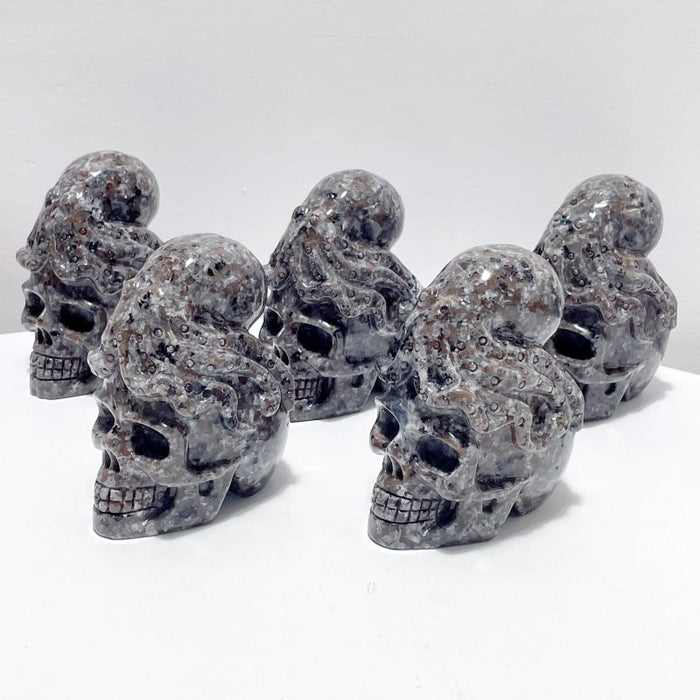 Octopus Skull Carving Wholesale Yooperlite