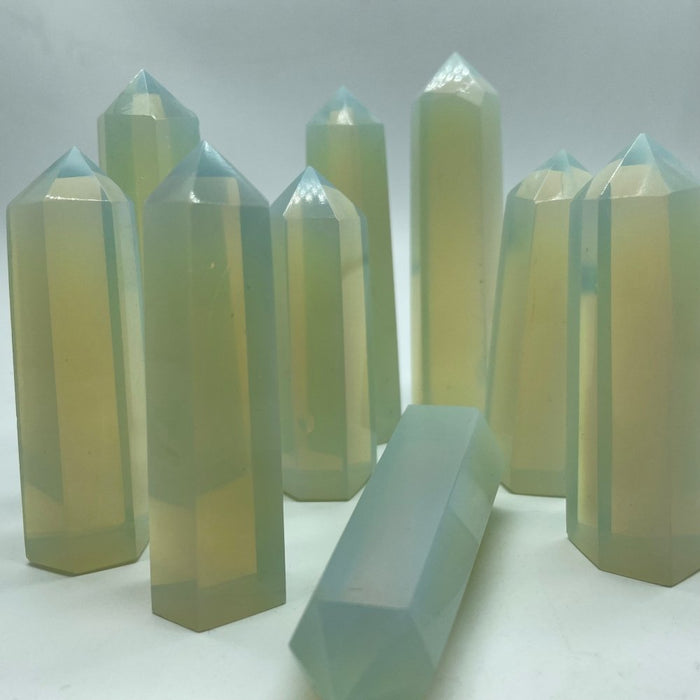 Opalite (man made) Tower Points Wholesale