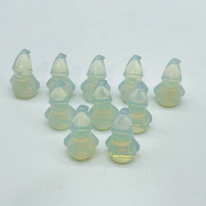 Opalite Snowman Carving Wholesale