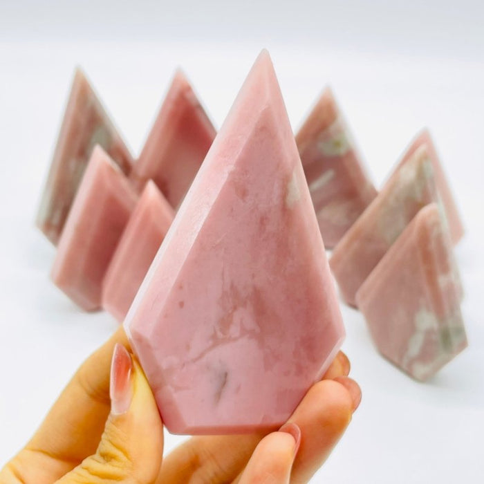 Pink Opal Arrow Head Shape Crystal Stone Wholesale