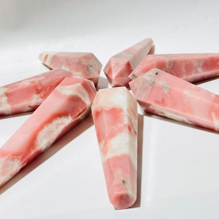 Pink Opal Scepter Point Magic Wand Wholesale