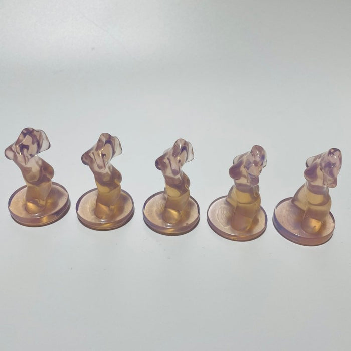Pink Opalite Goddess Carving Crystals Wholesale