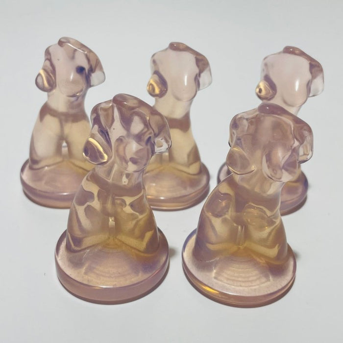 Pink Opalite Goddess Carving Crystals Wholesale