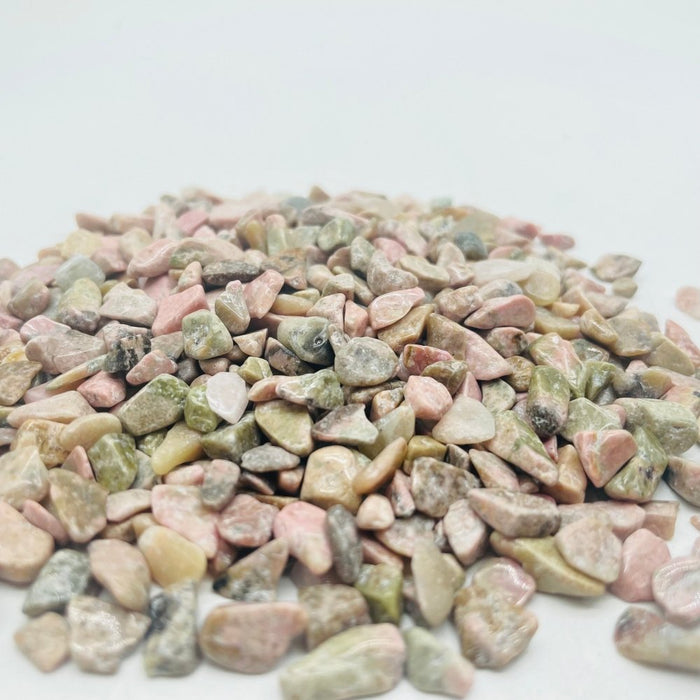 Pink Rhodonite Gravel Chips Wholesale
