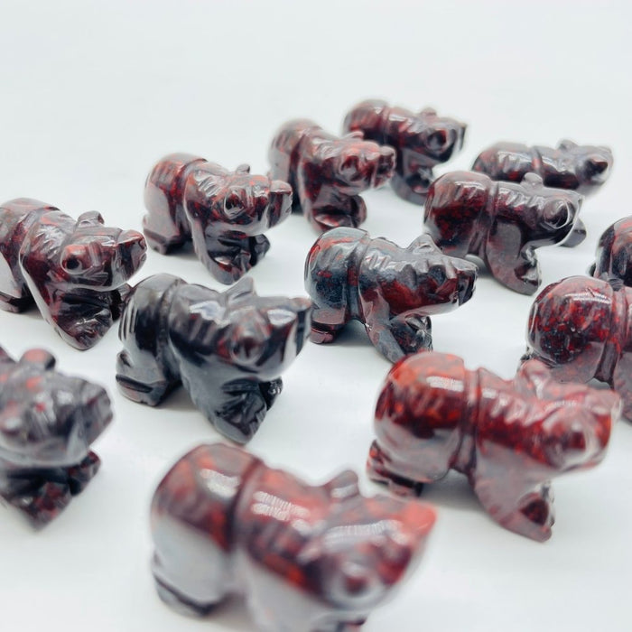 Polar Bear Hematite Carving Wholesale