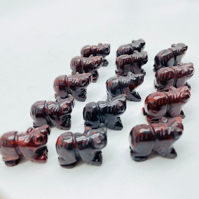 Polar Bear Hematite Carving Wholesale