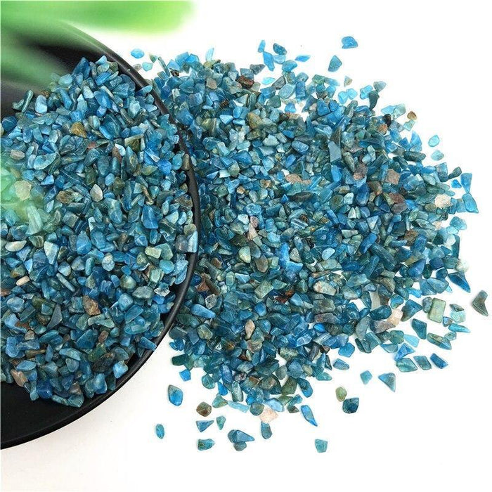 Blue Apatite Quartz Chips Wholesale