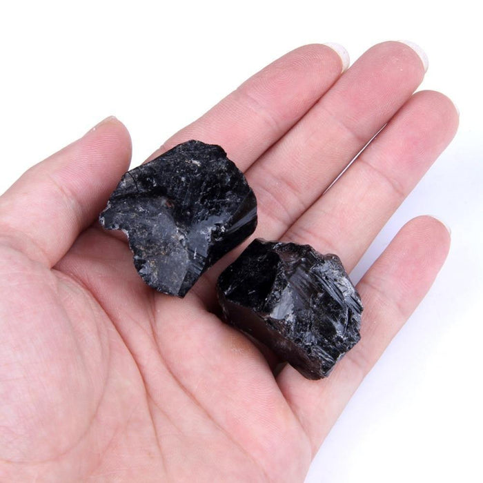 Raw Black Obsidian Quartz Stones Wholesale