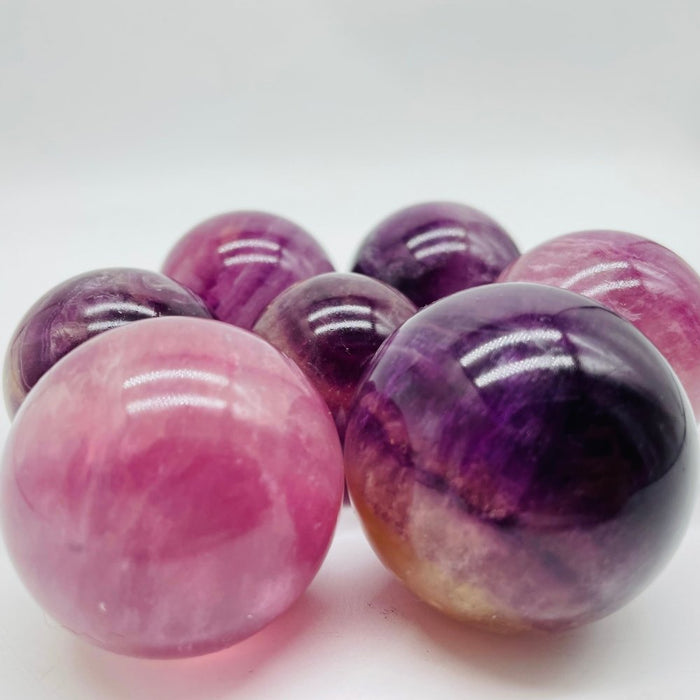 Purple Fluorite Sphere Ball Wholesale