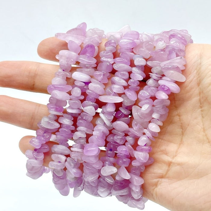 Purple Spodumene Chip Bracelet Wholesale