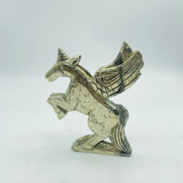 Pyrite Unicorn Carving Wholesale