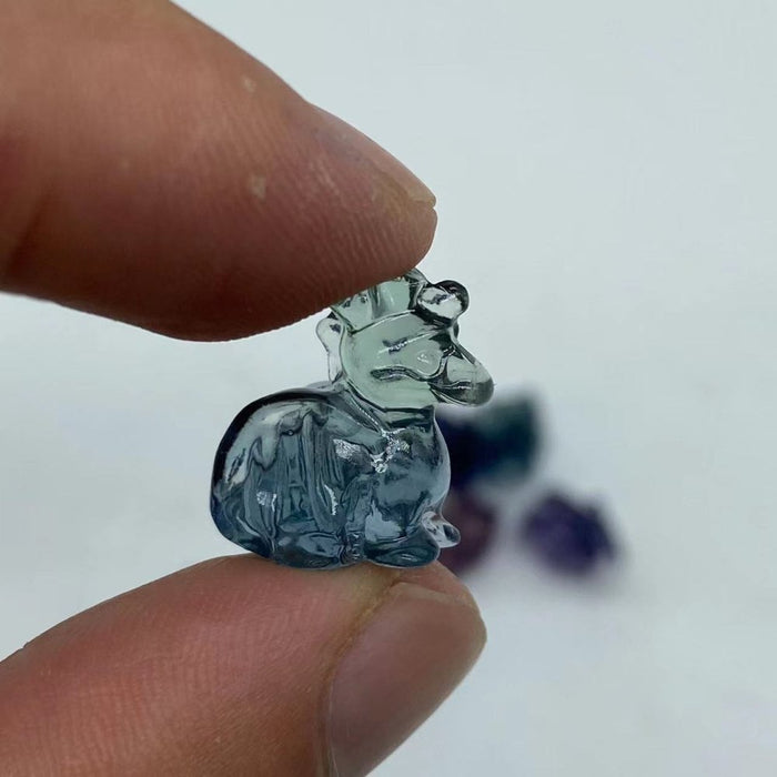Rainbow Fluorite Flying Mini Dragon Wholesale