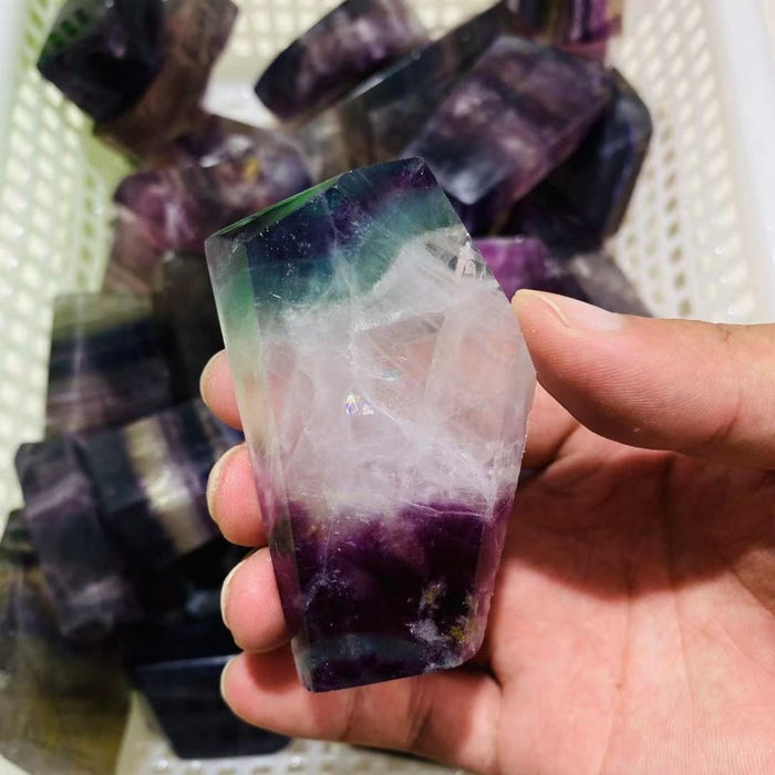 Rainbow Fluorite Free Form Wholesale Bulk