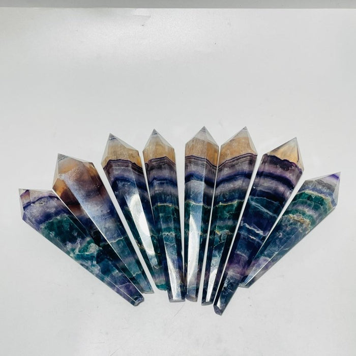 Rainbow Fluorite Point Scepter Magic Wand Wholesale