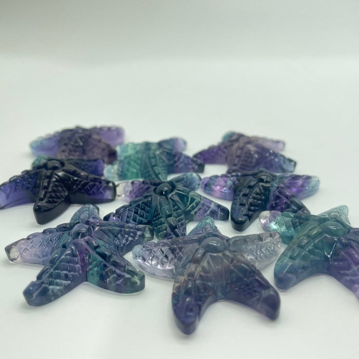 Rainbow Fluorite Starfish Wholesale
