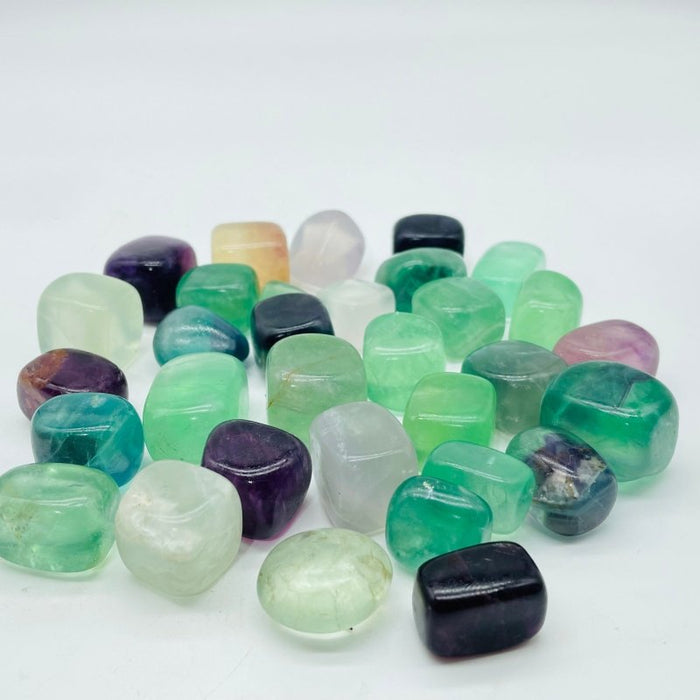 Rainbow Fluorite Tumbled Wholesale