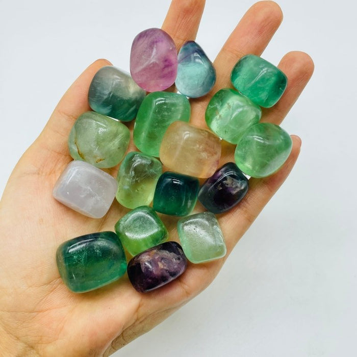 Rainbow Fluorite Tumbled Wholesale