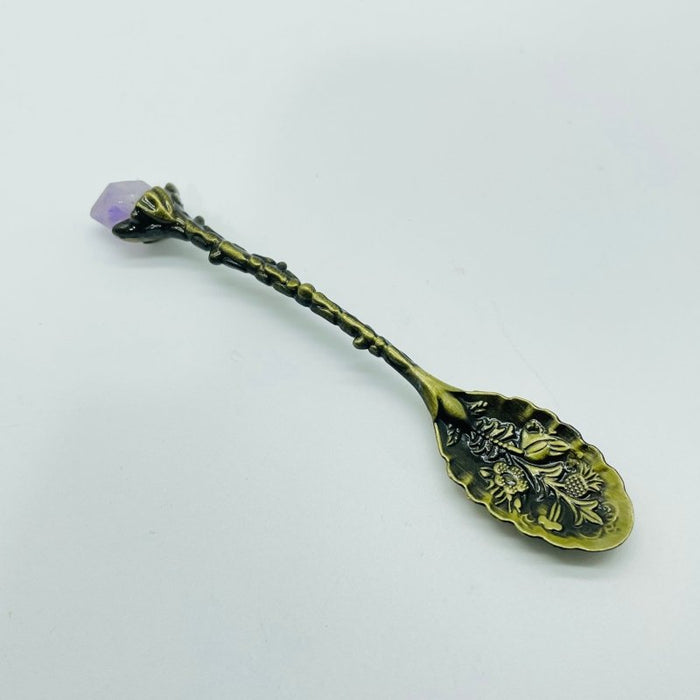 Raw Amethyst Cluster Coffee Spoon Wholesale
