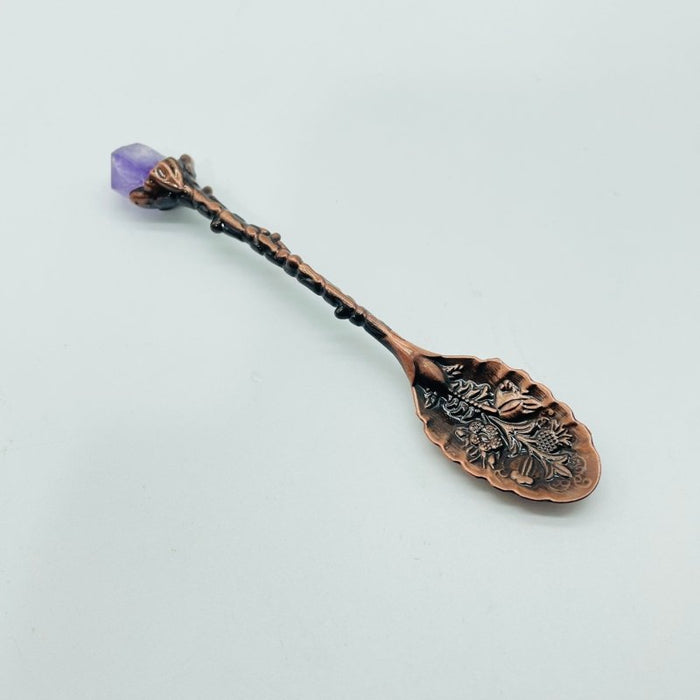 Raw Amethyst Cluster Coffee Spoon Wholesale