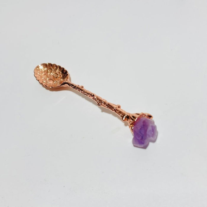 Raw Amethyst Cluster Coffee Spoon Wholesale
