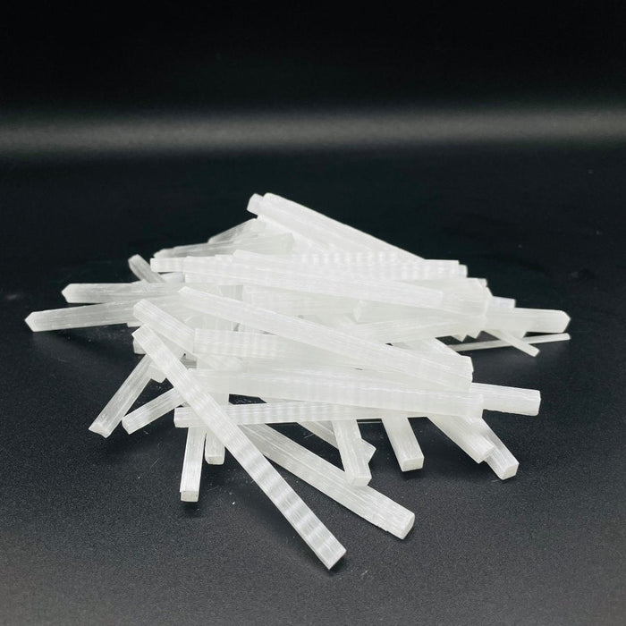 Rectangle Raw Selenite Thin Sticks Wholesale