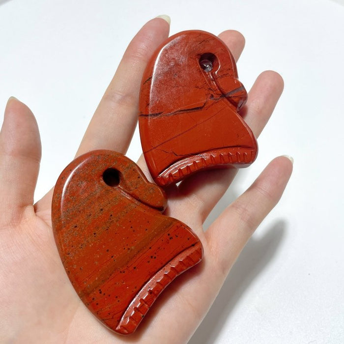 Red Jasper Gloves And Hat Christmas Carving Wholesale