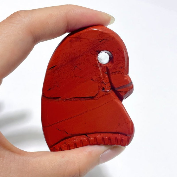 Red Jasper Gloves And Hat Christmas Carving Wholesale