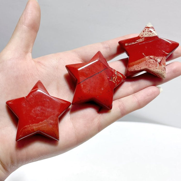 Red Jasper Moon And Star Wholesale