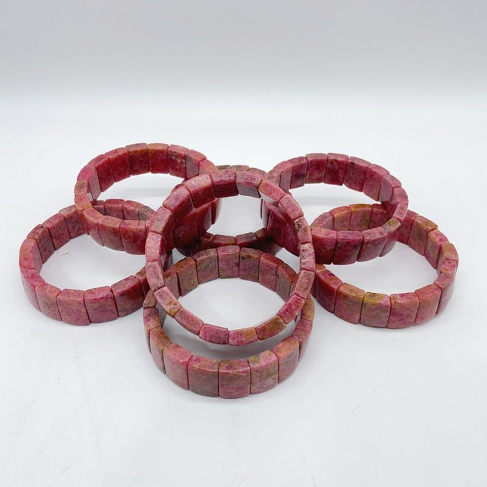 Red Rhodonite Bracelet Crystal Wholesale