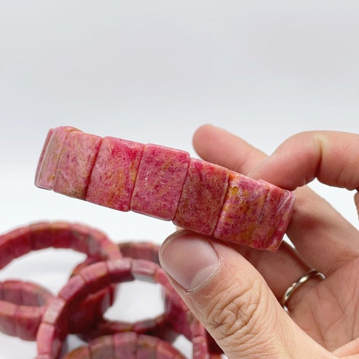 Red Rhodonite Bracelet Crystal Wholesale