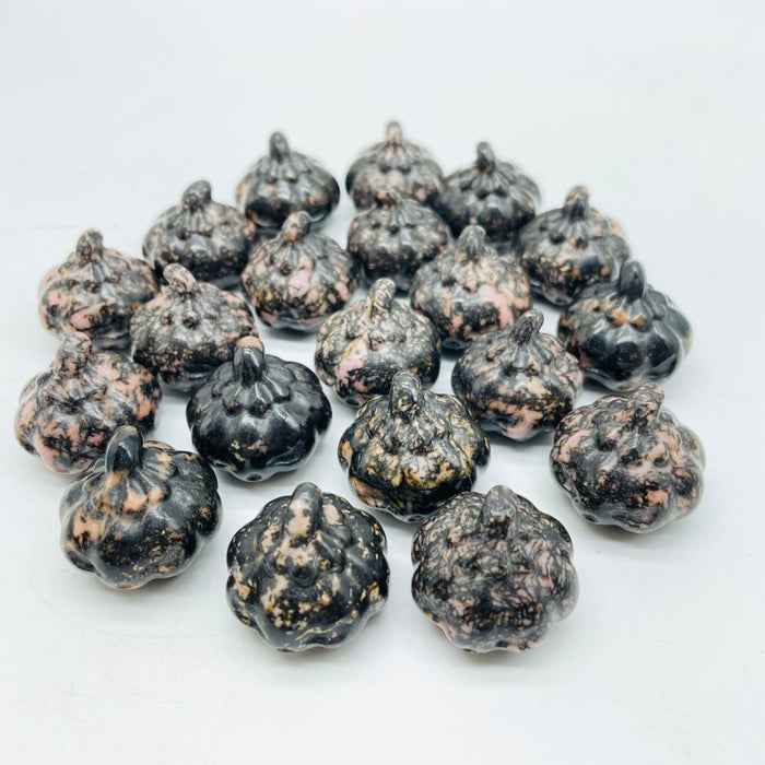 Rhodonite Pumpkin Carving Wholesale