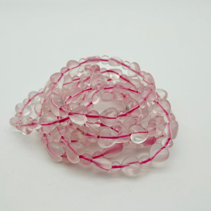 Rose Quartz Heart Bracelet Wholesale