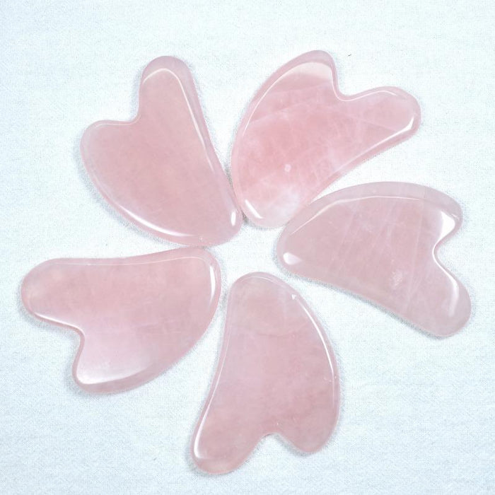 Rose Quartz Roller and Gua Sha A Set Wholesale Stunning Box Set perfect for Gift