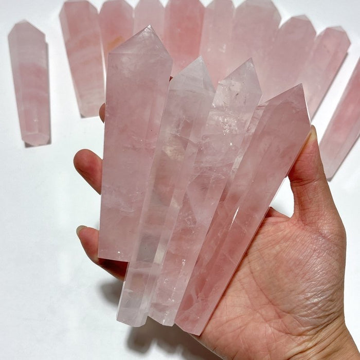 Rose Quartz Scepter Magic Wand Wholesale