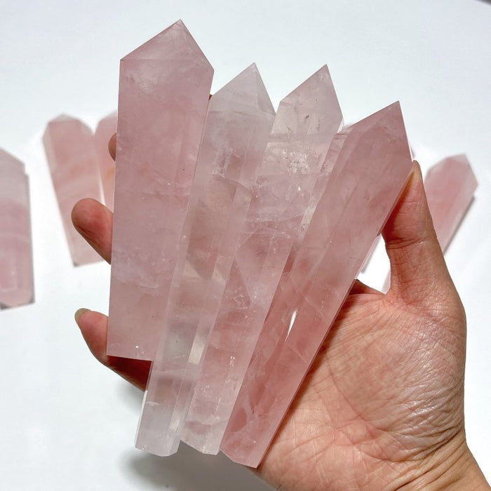 Rose Quartz Scepter Magic Wand Wholesale