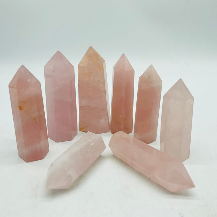 Rose Quartz Tower 1kg(2.2lbs) Wholesale