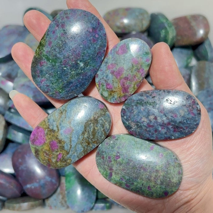 Ruby In Kyanite Palm Wholesale