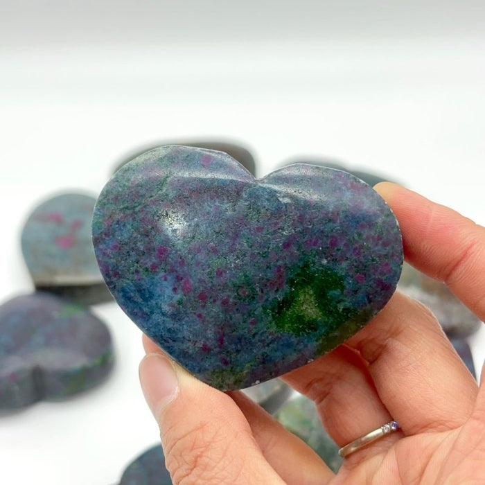 Ruby In Kyanite Stone Heart Wholesale
