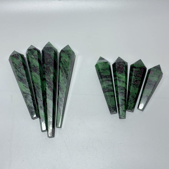 Ruby Zoisite Point Magic Wand Scepter Crystal Wholesale