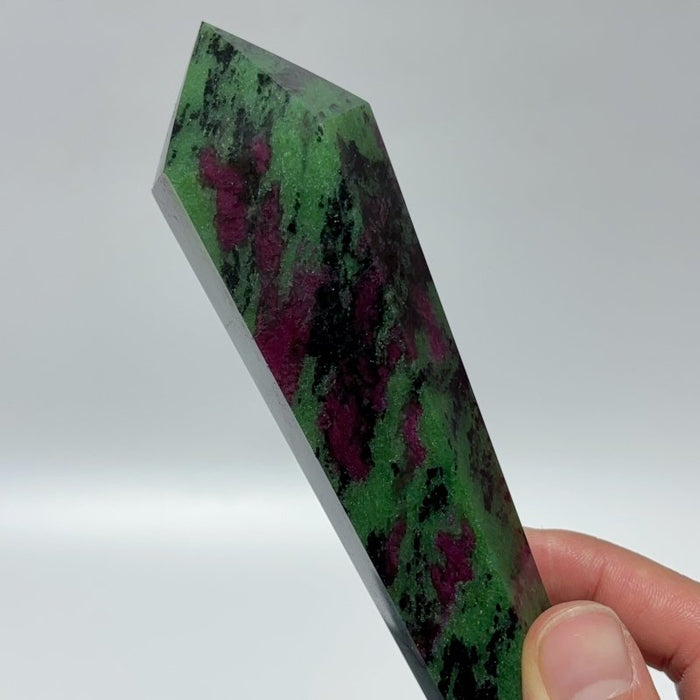 Ruby Zoisite Point Magic Wand Scepter Crystal Wholesale