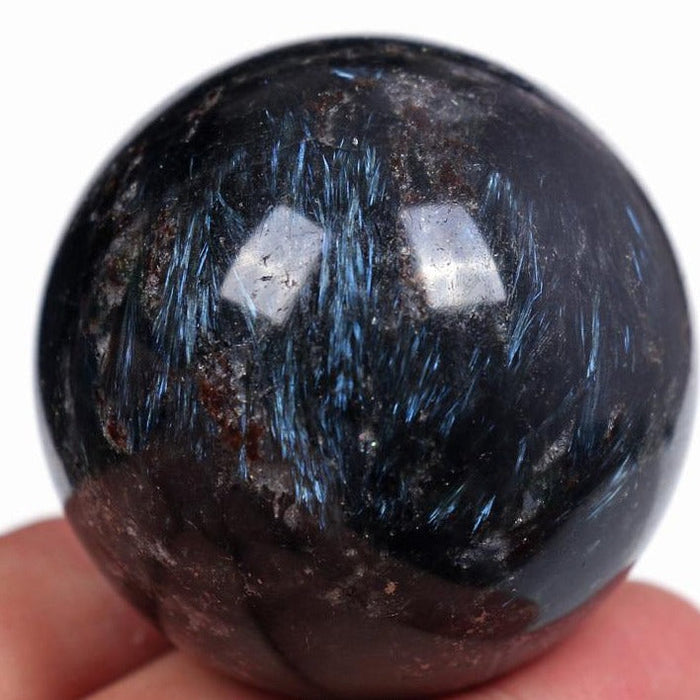 Russian Astrophyllite Crystal Spheres 2-3.2in(5-8cm) Wholesale